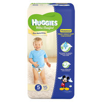 Подгузники Huggies Ultra Comfort для мальчиков (5) 12-22 кг, 15 шт.