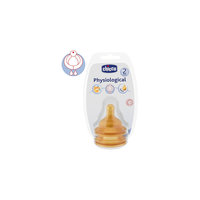 Соска Well-Being 2шт.,2мес.+,латекс,средн.поток, CHICCO