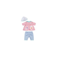 Одежда для куклы 36 см, my first Baby Annabell, в роз-белую полоску Zapf Creation
