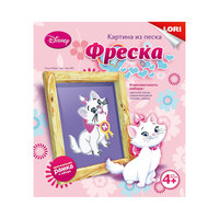 Фреска. Картина из песка "Кошка Мари" Lori