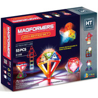 Магнитный конструктор Led Lighted, MAGFORMERS