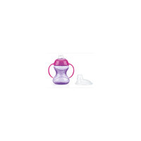 Поильник 240мл, Nuby, фиолетовый