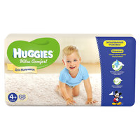 Подгузники Huggies Ultra Comfort для мальчиков Giga Pack (4+) 10-16 кг, 68 шт.