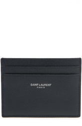 Кожаный футляр для кредититных карт Paris Saint Laurent