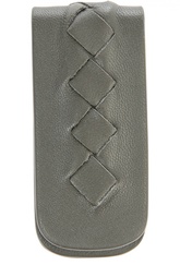 Кожаный зажим для денег с плетением intrecciato Bottega Veneta