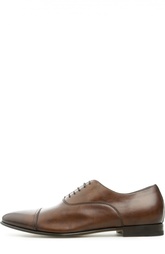 Кожаные оксфорды Santoni