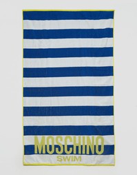 Пляжное полотенце в полоску Moscino - 888 Moschino