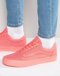 Монохромные кроссовки Vans Old Skool V3Z6IVK - Оранжевый