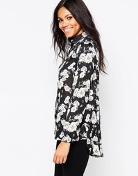 Свободная блузка с розами Poppy Lux Reanne