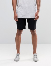 ASOS Jersey Shorts In Super Skinny Fit In Black - Черный