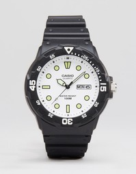 Черные аналоговые часы Casio MRW200H-7E - Черный