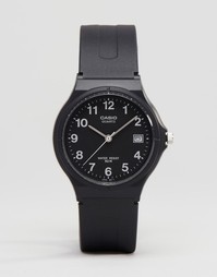 Черные классические аналоговые часы Casio MW59-1B - Черный