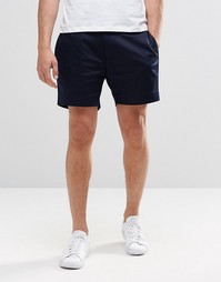 ASOS Skinny Shorter Length Shorts In Navy - Темно-синий