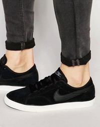 Черные кожаные кроссовки Nike Primo 644826-006 - Черный