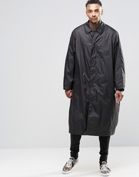 Фестивальный oversize‑тренч ASOS - Черный