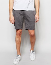 ASOS Jersey Shorts In Charcoal - Угольный меланжевый
