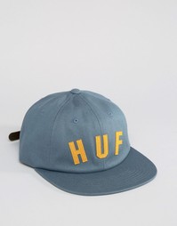 6-панельная кепка HUF Shortstop - Синий