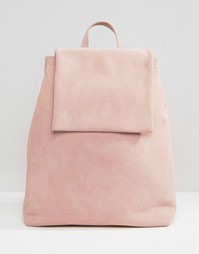 Розовый замшевый рюкзак Boopacks Boo - Роза