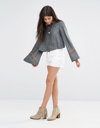 Шорты Free People Uptown - Лебедь