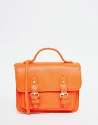 Компактная сумка-сэтчел ASOS - Оранжевый