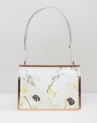 Сумка на плечо с металлической отделкой по контуру и принтом Ted Baker