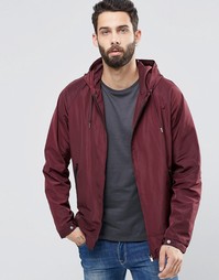 Бордовая ветровка на молнии ASOS - Burgundy