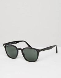 Солнцезащитные очки-вайфареры Ray-Ban 0RB4258 - Черный