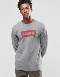 Серый свитшот с круглым вырезом Levis - Серый вереск Levis®