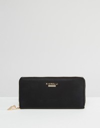 Черный кошелек на молнии Fiorelli - City black