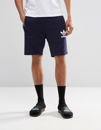 Шорты с трилистником Adidas Originals AY7731 - Синий