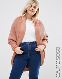 Кардиган-кокон ASOS CURVE - Paprika