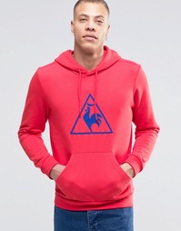 Худи с логотипом-треугольником Le Coq Sportif - Красный