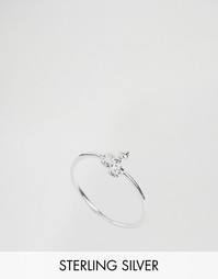 Серебряное кольцо в виде змеи Reclaimed Vintage - Серебряный