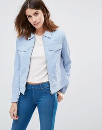 Кожаная куртка Pepe Jeans Jessica - Фиолетовый