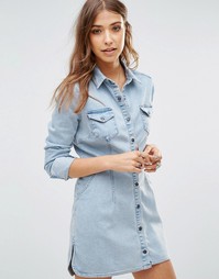Джинсовое платье Free People Dynomite - Beau wash