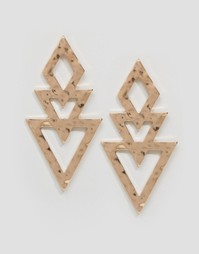 ALDO Boughey Statement Earrings - Золотой