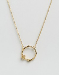 Ожерелье с кольцом, цветами и пчелой Bill Skinner - Золотой