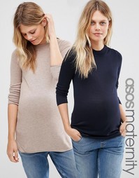 Набор из 2 джемперов для беременных ASOS Maternity, СКИДКА 20%