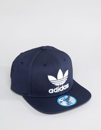 Темно-синяя бейсболка adidas Originals S95078 - Темно-синий