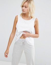 Белая майка для дома ASOS - Белый