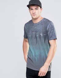 Футболка с круглым вырезом и эффектом деграде Jack and Jones - Черный