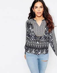 Топ с богемным принтом Vero Moda Maffi May - Полное затмение