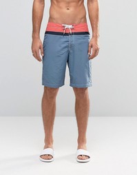 Пляжные шорты в стиле колор блок Abercrombie &amp; Fitch - Красный