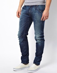 Узкие джинсы слим с состаренным эффектом G Star Arc 3D Lexicon