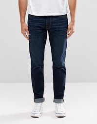 Темные супероблегающие эластичные джинсы Abercrombie &amp; Fitch