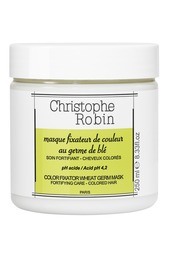 Маска для волос с маслом зародышей пшеницы Color Fixator, 250ml Christophe Robin