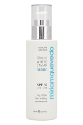 Сухое масло для волос и тела Glacial White Caviar Resort SPF30 Dry Oil For Hair &amp; Body, 150ml Miriamquevedo