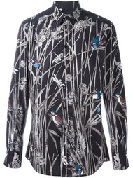 рубашка с принтом птиц Dolce &amp; Gabbana