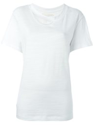 футболка с вырезом  Off-White
