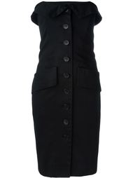 платье без бретелей Yves Saint Laurent Vintage